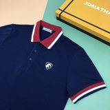 Áo Polo Xanh Navy cổ viền 3 màu