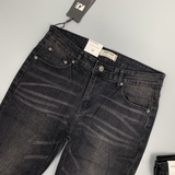 QUẦN JEANS ĐEN XÁM MÀI STRAIGHT