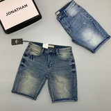 QUẦN SHORT JEAN NAM XANH BÙI MÀI RÁCH SLIM FIT