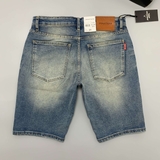 QUẦN SHORT JEAN NAM XANH BÙI MÀI RÁCH SLIM FIT