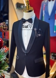 Tuxedo Đen cổ đen - TX0001