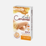 Miếng dán tẩy lông Lady Caramel hương Vani dành cho da nhạy cảm - Hộp 16 miếng