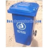 Thùng Rác 240 Lít Nhựa HDPE có bánh xe