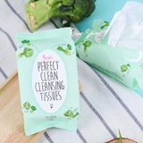 Prreti Khăn Tẩy Trang Perfect Clean Daily Cleansing Tissue 30 miếng