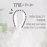 Bông Tắm Lưới White 50g Hình Hoa và Hình Tròn by TMR