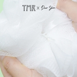 Bông Tắm Lưới White 50g Hình Hoa và Hình Tròn by TMR