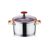 Xoong inox 304 Red Velvet 22 cm