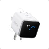 Củ Sạc Nhanh Anker 45W Smart GaN (Màn hình hiển thị) - A121D