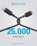 Cáp ANKER PowerLine III USB-C to USB-C dài 1.8m - A8853