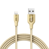 Cáp Lightning ANKER Powerline+ - Dài 1.8m, không kèm túi đựng - A8122