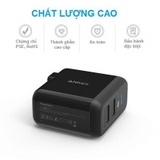 Sạc ANKER 2 cổng, 24w - A2141