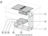 Bếp từ tích hợp hút mùi Miele KMDA 7476 FR