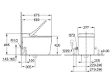 Bồn cầu điện tử Grohe Sensia Arena 39355SH0