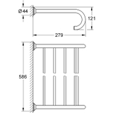 Giá treo khăn 2 tầng Grohe Essentials Authentic 40660001