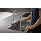 Vòi rửa bát Aquno Select Hansgrohe M81 Stainless steel