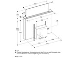 Hút mùi âm bàn Gaggenau AL200180 - 80cm