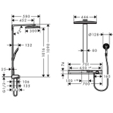 Sen cây Hansgrohe Rainmaker Select 460 27106400