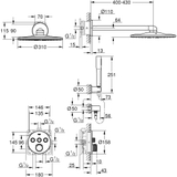 Sen tắm âm tường Grohe Smart Control 310 34705000