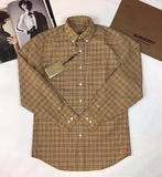 Sơ mi nam kẻ Burberry