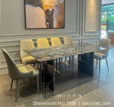 Bàn Ăn 6 Ghế Nhập Khẩu 1523S