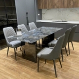 Bàn Ăn 6 Ghế Nhập Khẩu 1523S