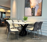 Bàn Ghế Ăn Mặt Đá 943S