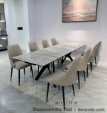 Bàn Ăn Kéo Dài Thông Minh 2m6 8 Ghế 2525S