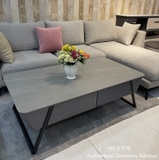 Bàn Sofa Mặt Đá 54S