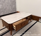 Bàn Trà Gỗ Mặt Đá Cao Cấp 420S