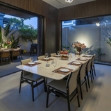 Bộ Bàn Ăn 8 Ghế Mặt Đá 2775S