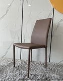 Ghế Ăn Bọc Da 11S – Nâu