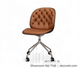 Ghế Coffee Xoay Bọc Da 212T
