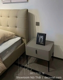 Giường Bọc Da Hiện Đại 141T
