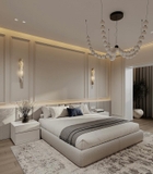 Giường Bọc Vải Sang Trọng 137T