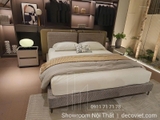 Giường Ngủ Bọc Vải Hiện Đại 118T