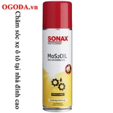 Dầu bảo quản, chống rỉ sét, ăn mòn kim loại, làm mới khoang động cơ - Sonax SX 90, MoS2oil nanopro