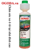 Nước rửa kính lái đậm đặc 250ml, nước rửa kính ô tô - Sonax clear view 1:100 concentrate