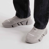 Balenciaga Speed 2.0 Lace-Up Sneaker 'Bạc Xám'