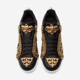D&G Portofino Sneakers Royal 'Black Gold'
