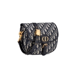 MEDIUM DIOR BOBBY BAG Blue Dior Oblique Jacquard '22 x 17 x 6 cm'