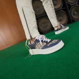 Giày Gucci GG Sneaker 'Blue Beige'