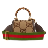 Túi Gucci Bamboo 1947 Jumbo Logo Gg Mini Size