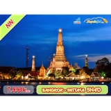 Tour BANGKOK - PATTAYA (5 NGÀY 4 ĐÊM)