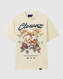 clownz-floral-t-shirt