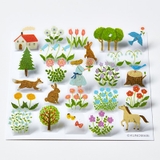 POP UP sticker - POP001 - Garden