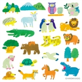 POP UP sticker - POP003 - Animals