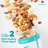 Combo 3 Hũ 500gr Granola Siêu Hạt Dinh Dưỡng 3 Vị - Ngũ Cốc Dinh Dưỡng HEBEKERY by HEBE