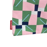 'Pink Green Pinwheel' Graphic Tote Bag
