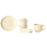 Ceramic Phin Coffee Set (3 colours)