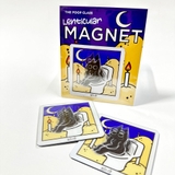 'The Poop Class' Lenticular Magnet